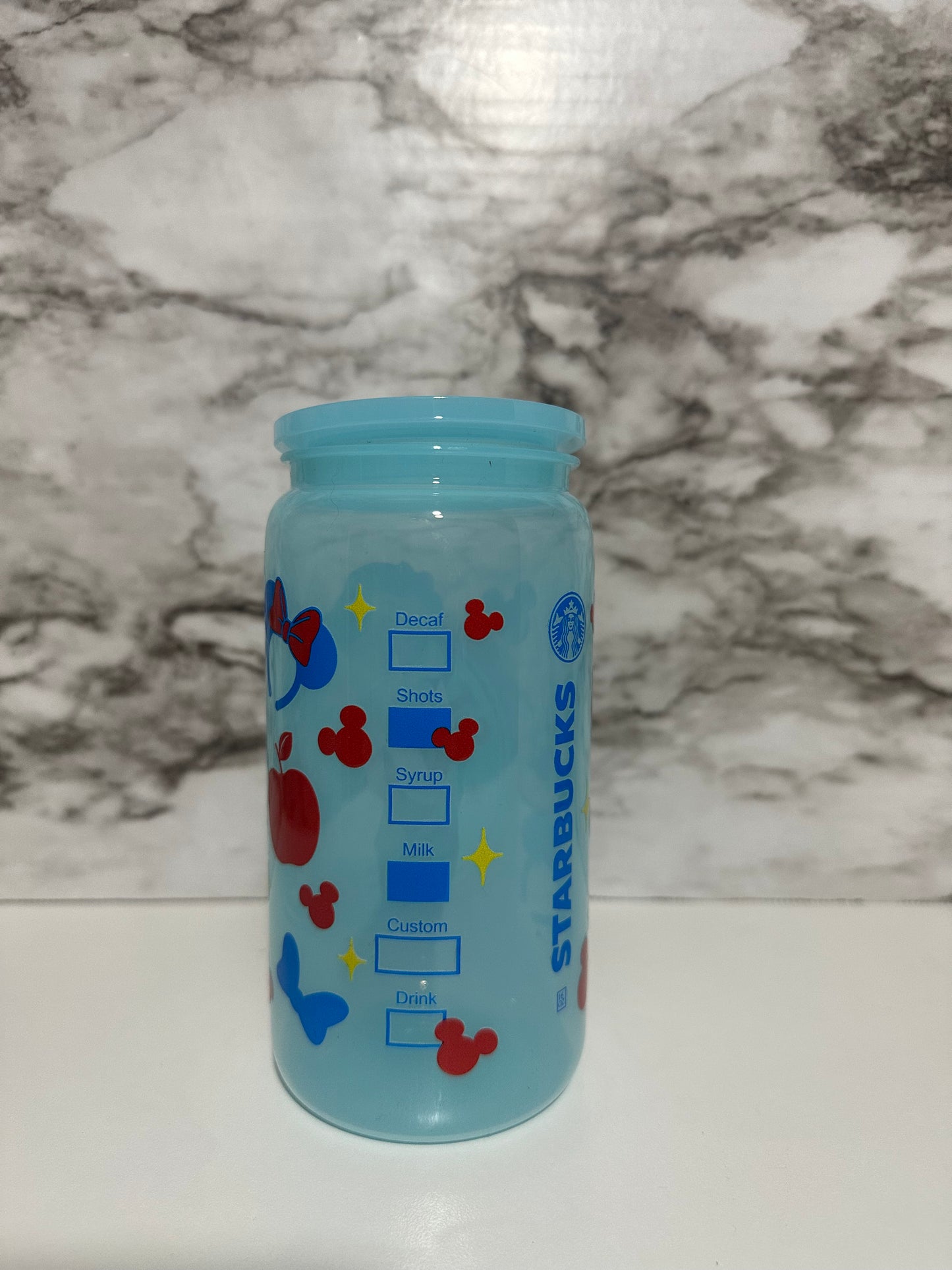Snow White Cup, Blue