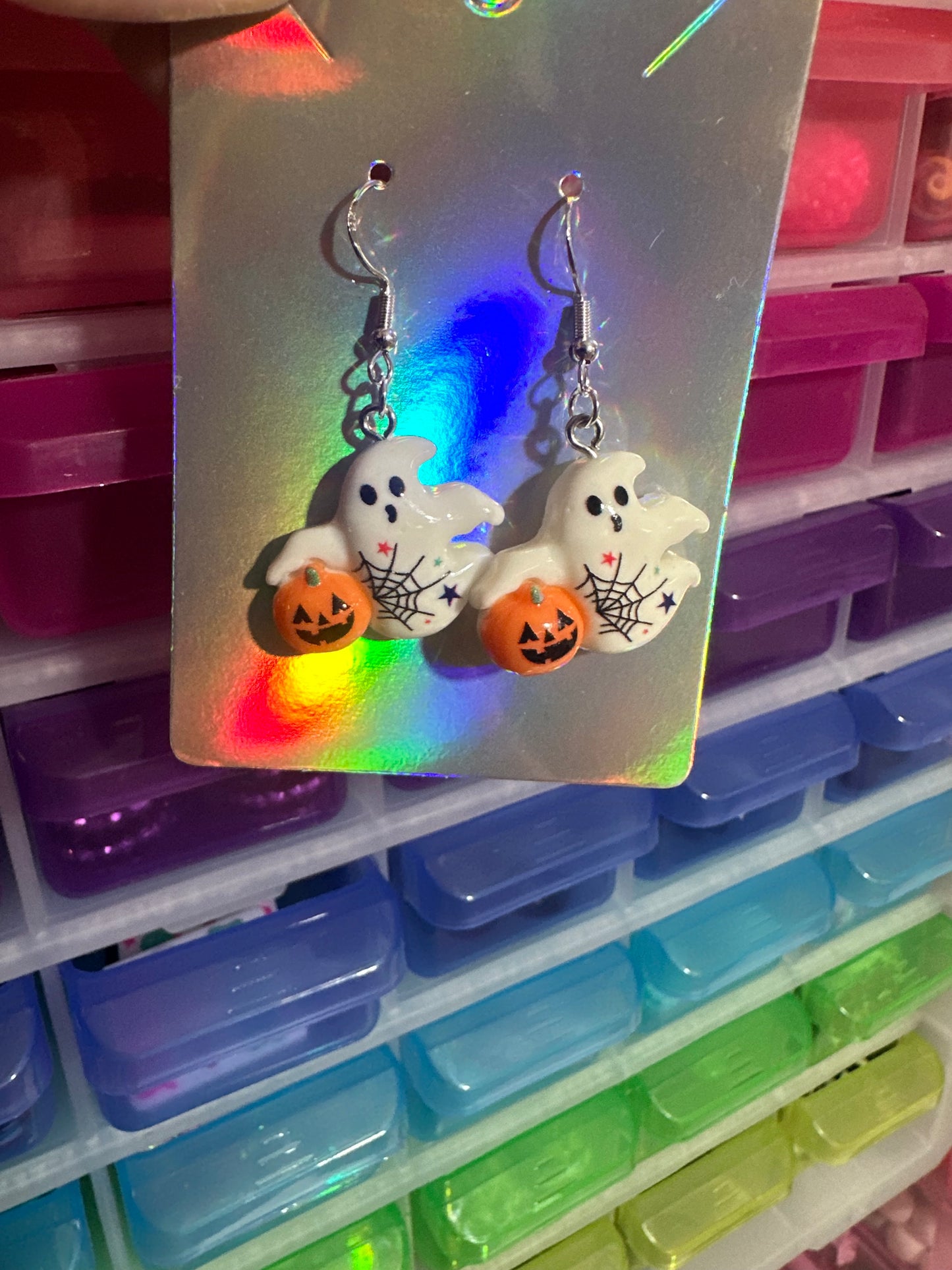 Ghosty Friend Dangle Earrings