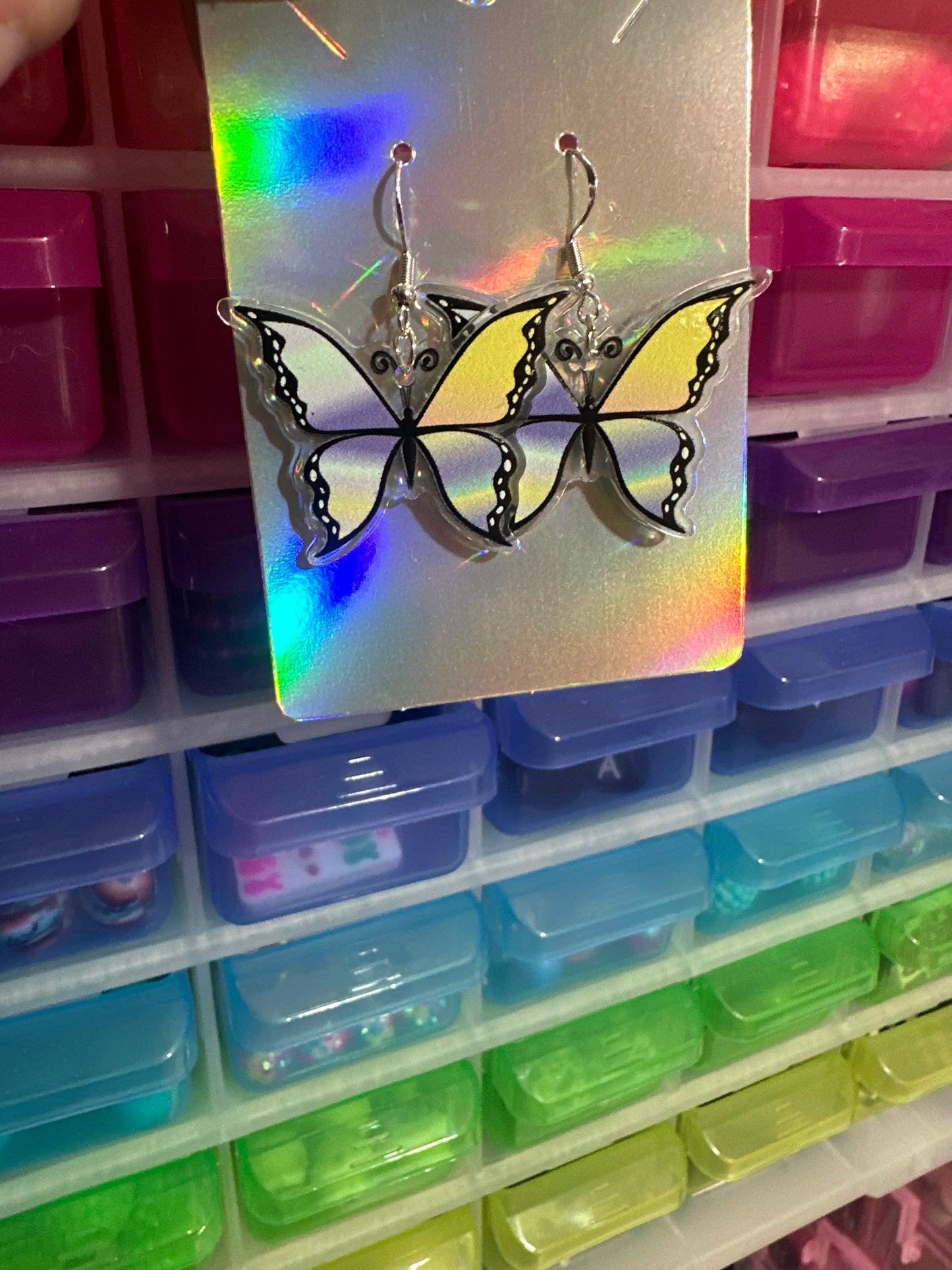Butterfly earrings