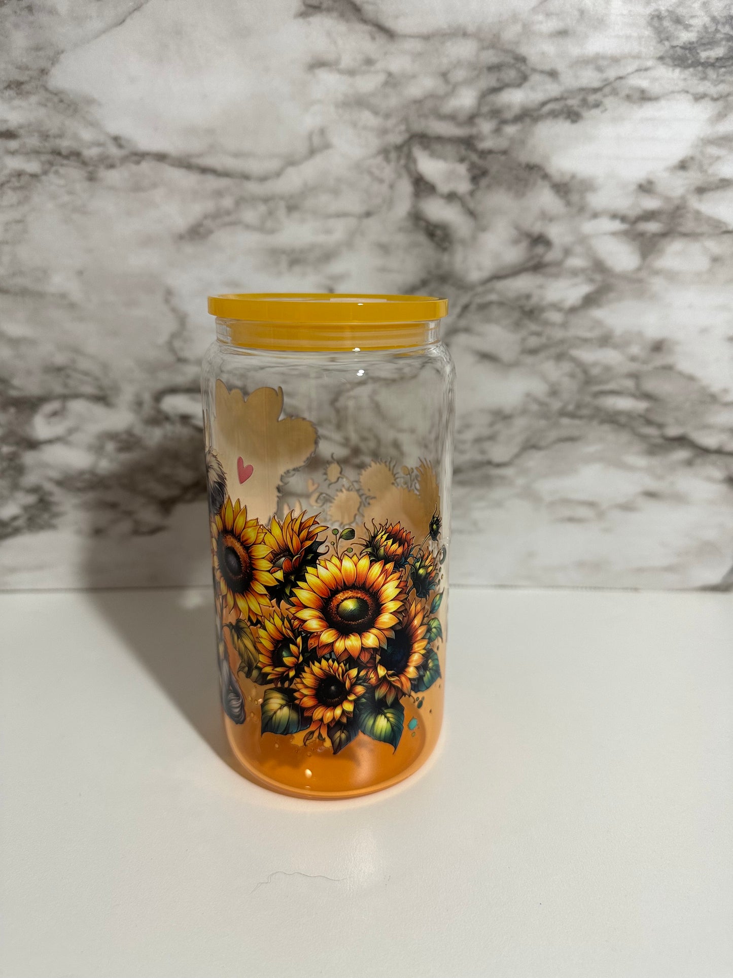 Sunflower Moo Cow Cup, Yellow
