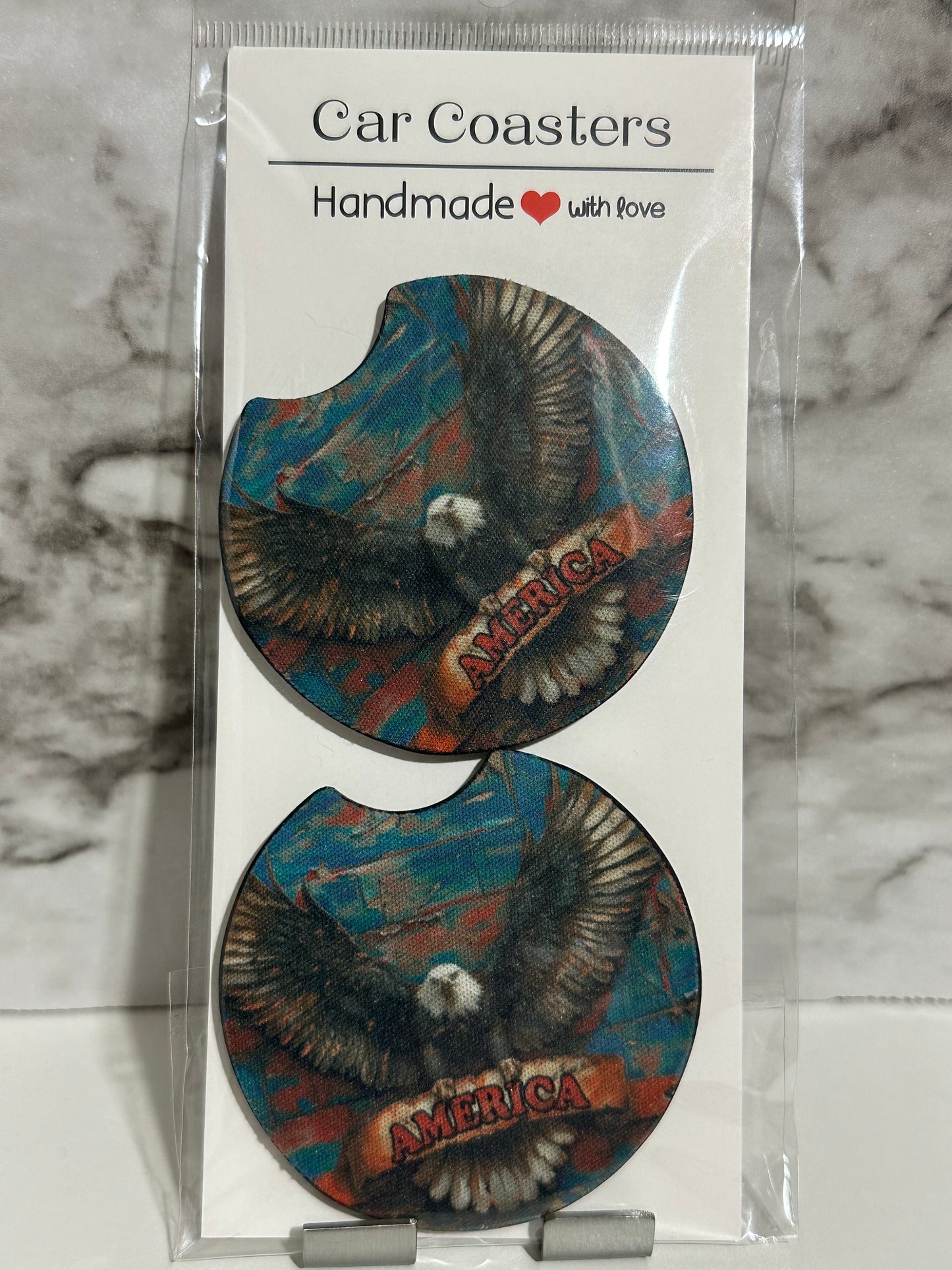 American Eagle Car Coasters