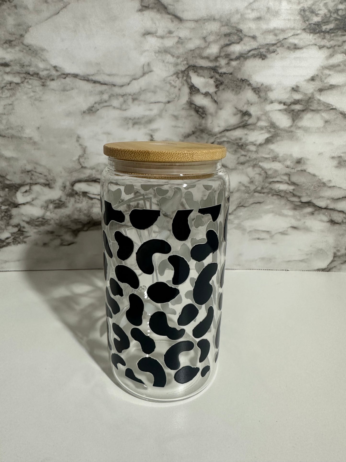 Leopard F*ck Off Cup, Clear
