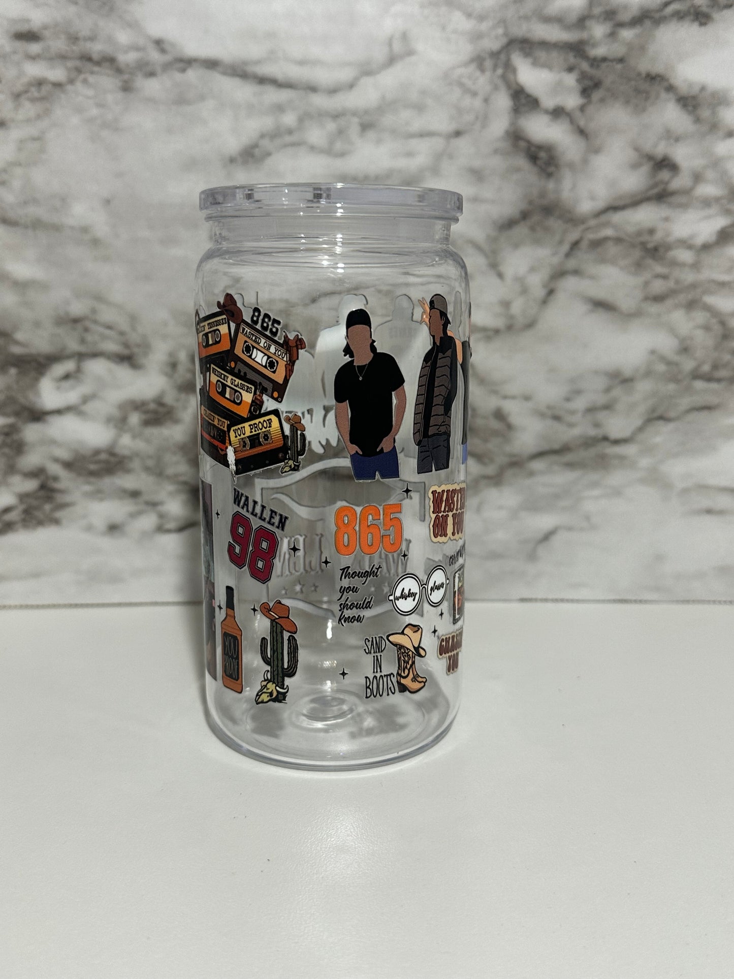 Morgan Wallen Collage Cup
