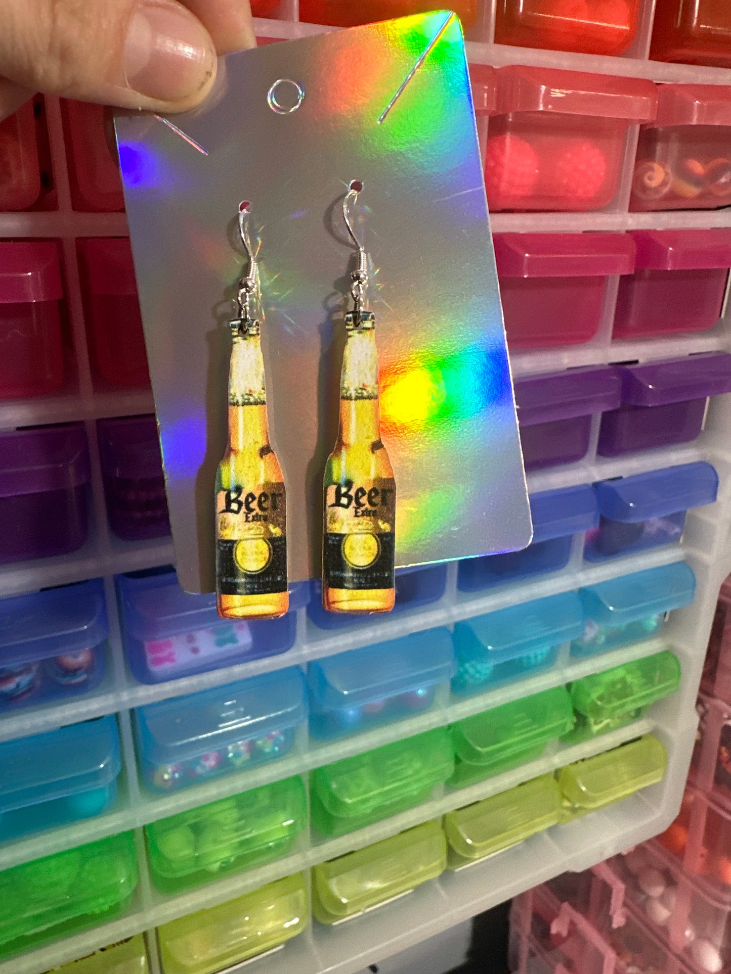 Corona Beer Earrings