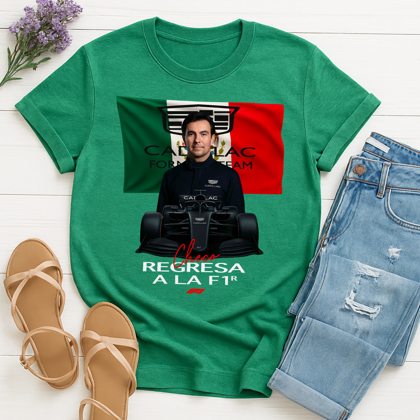 Checo pérez graphic tee