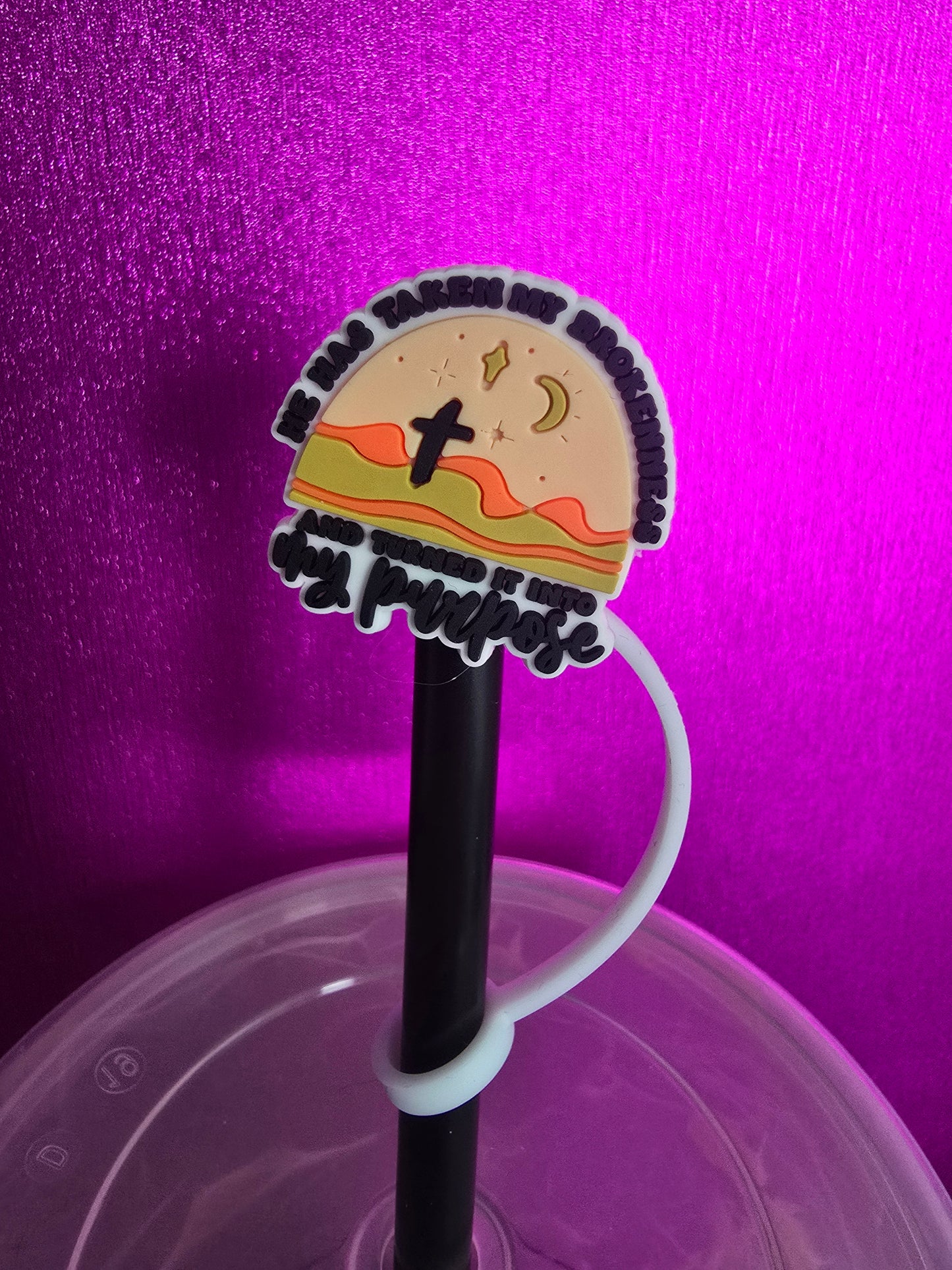 My Purpose Straw Topper