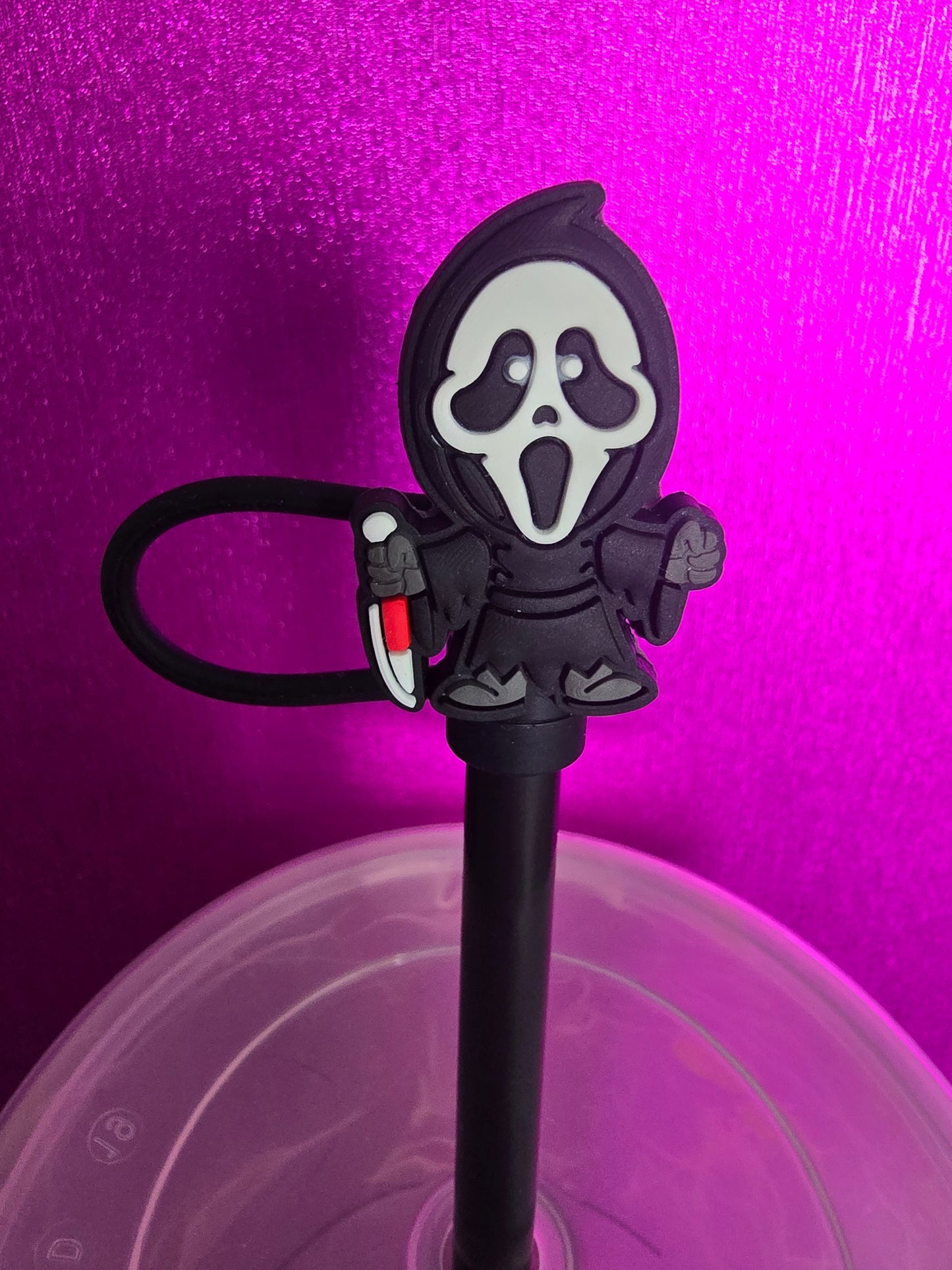 Lil' Scream Straw Topper