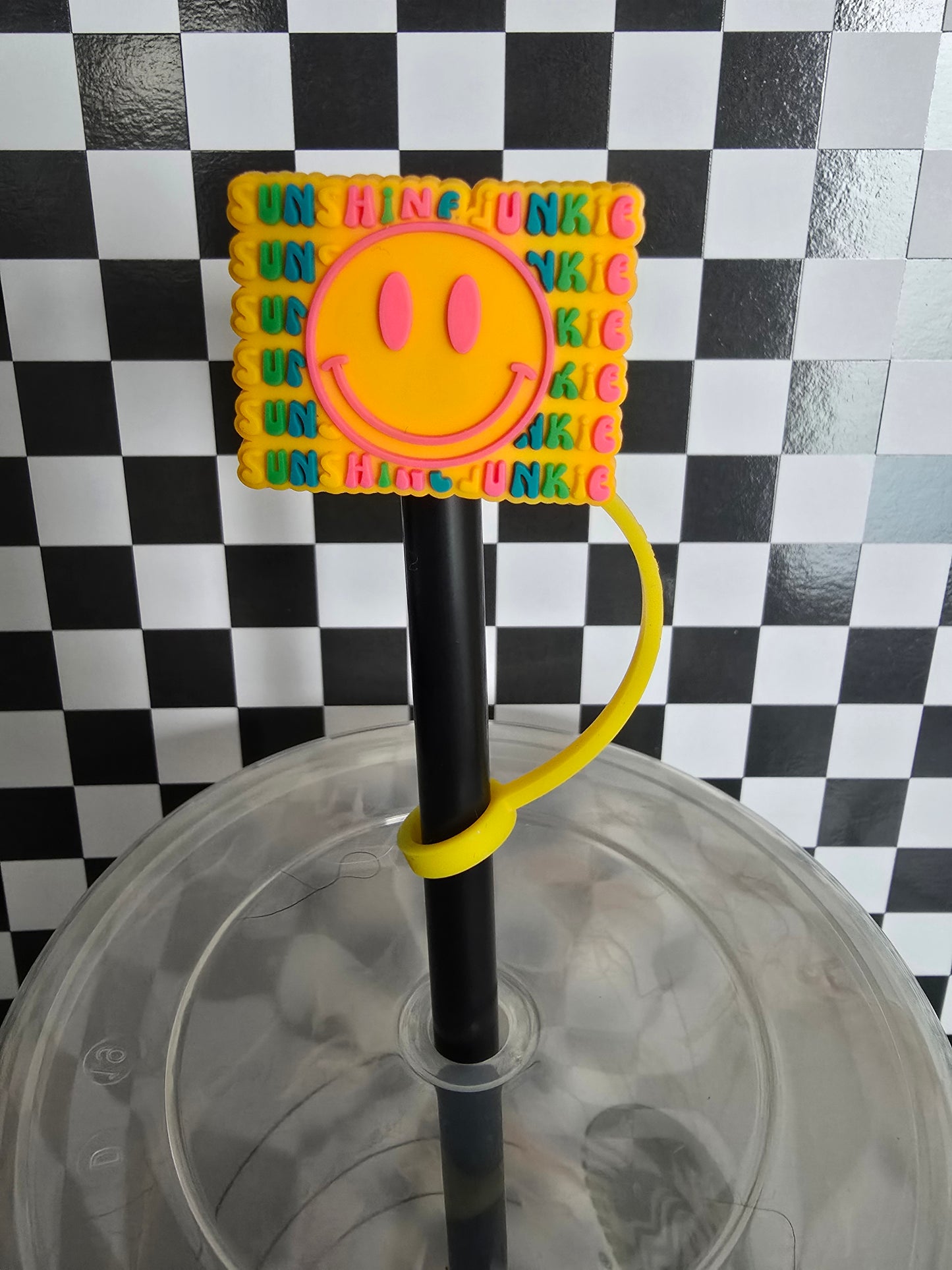 Sunshine Junkie Straw Topper