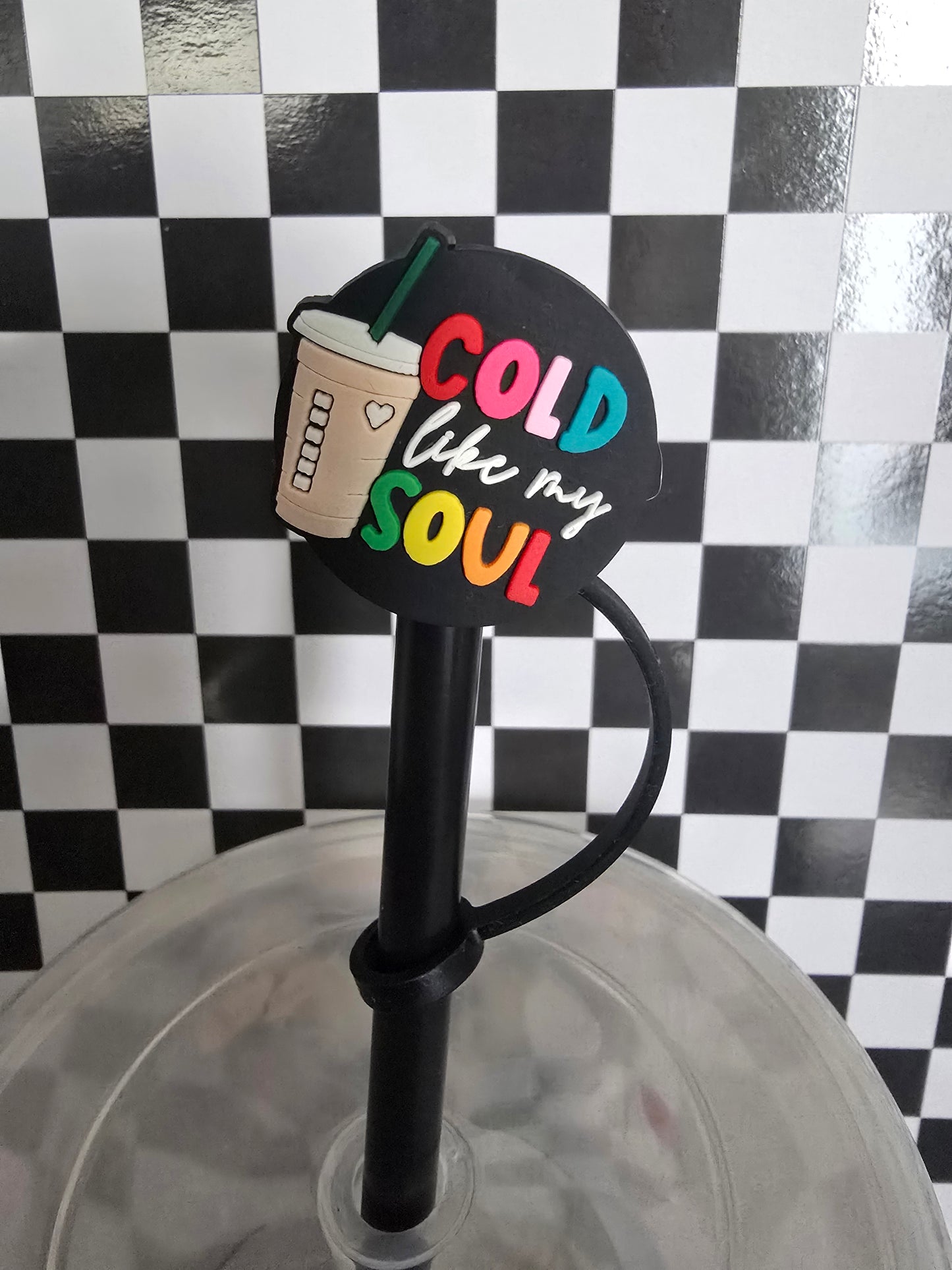 Cold Soul Coffee Straw Topper