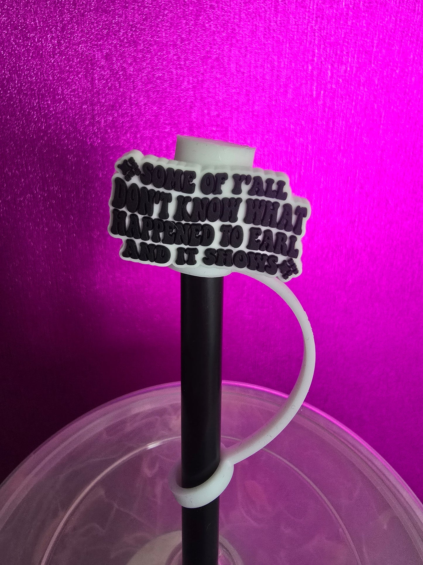 Earl Quote Straw Topper