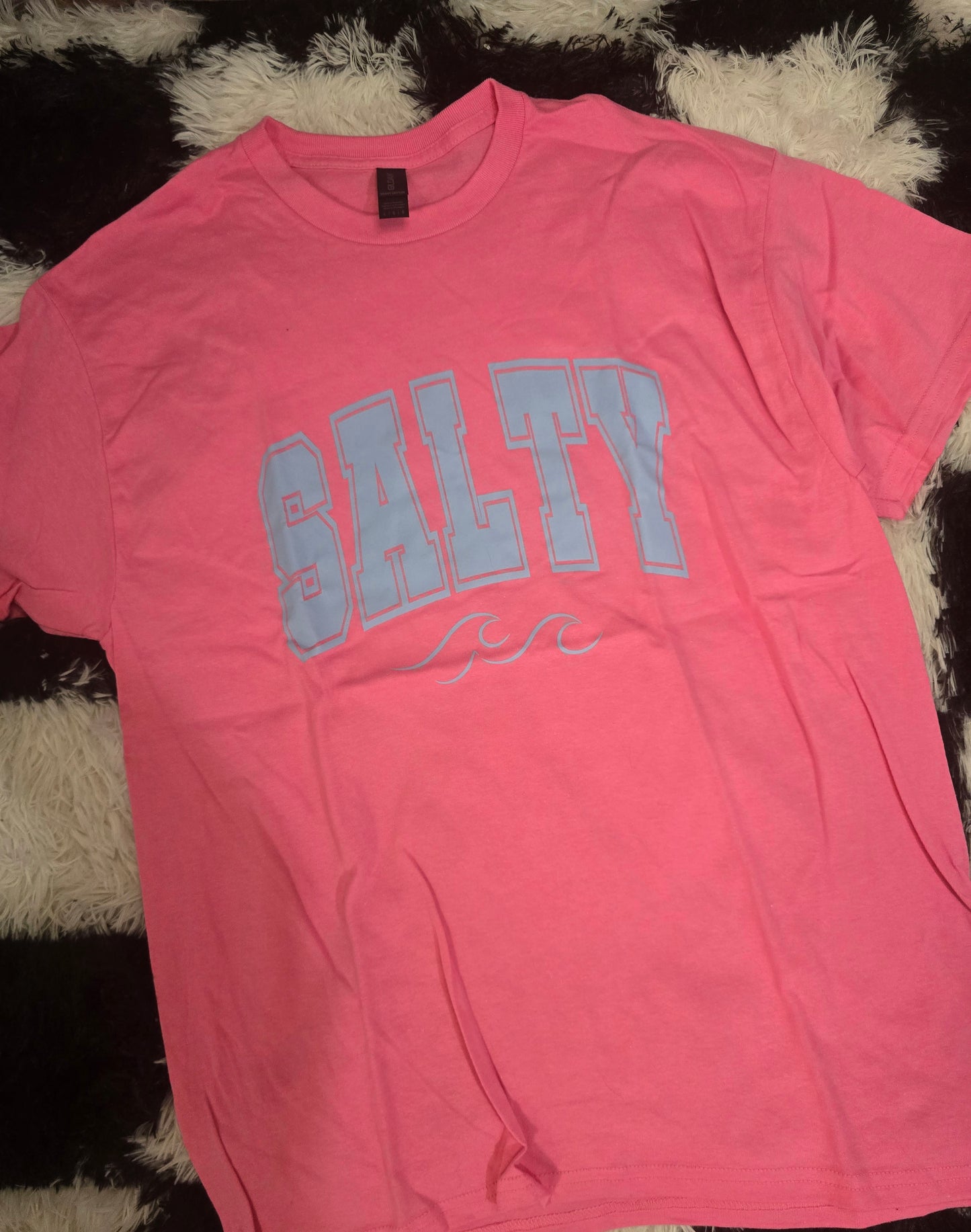 Salty Waves Tee, Pink