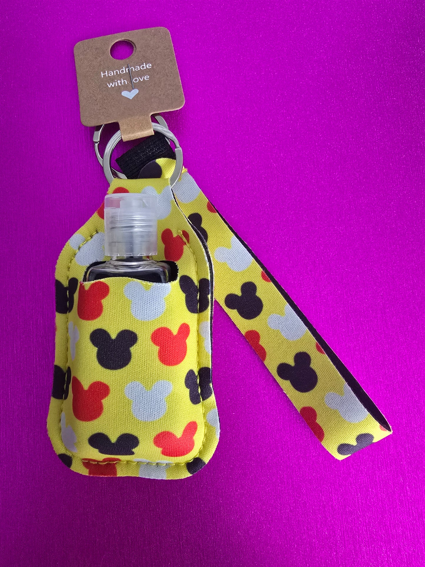 Mouse Ears Sanitizer Keychain Set