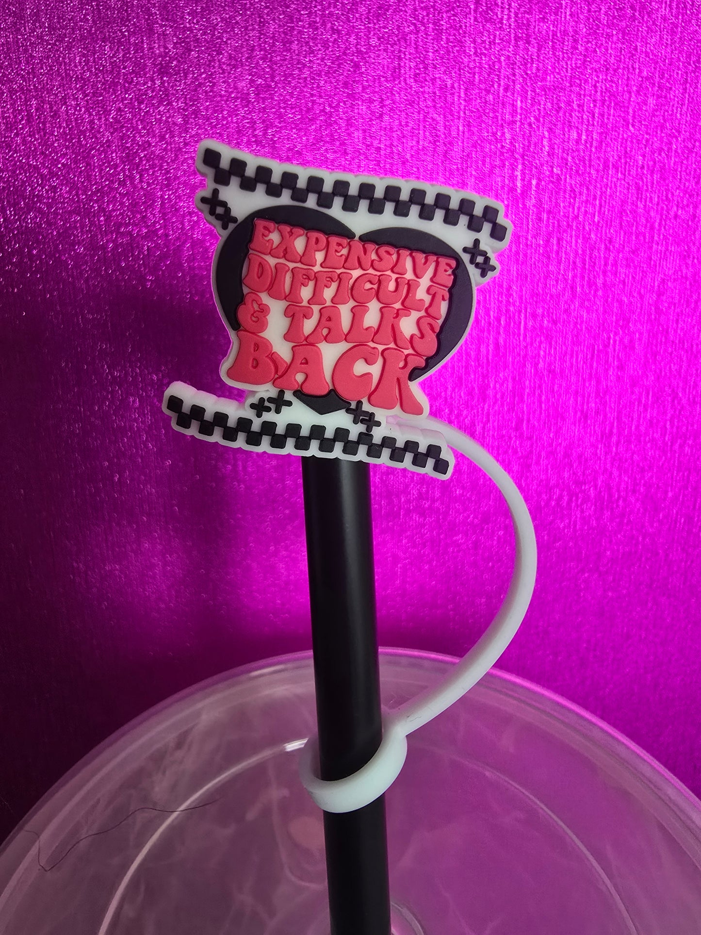 Expensive & Difficult Straw Topper