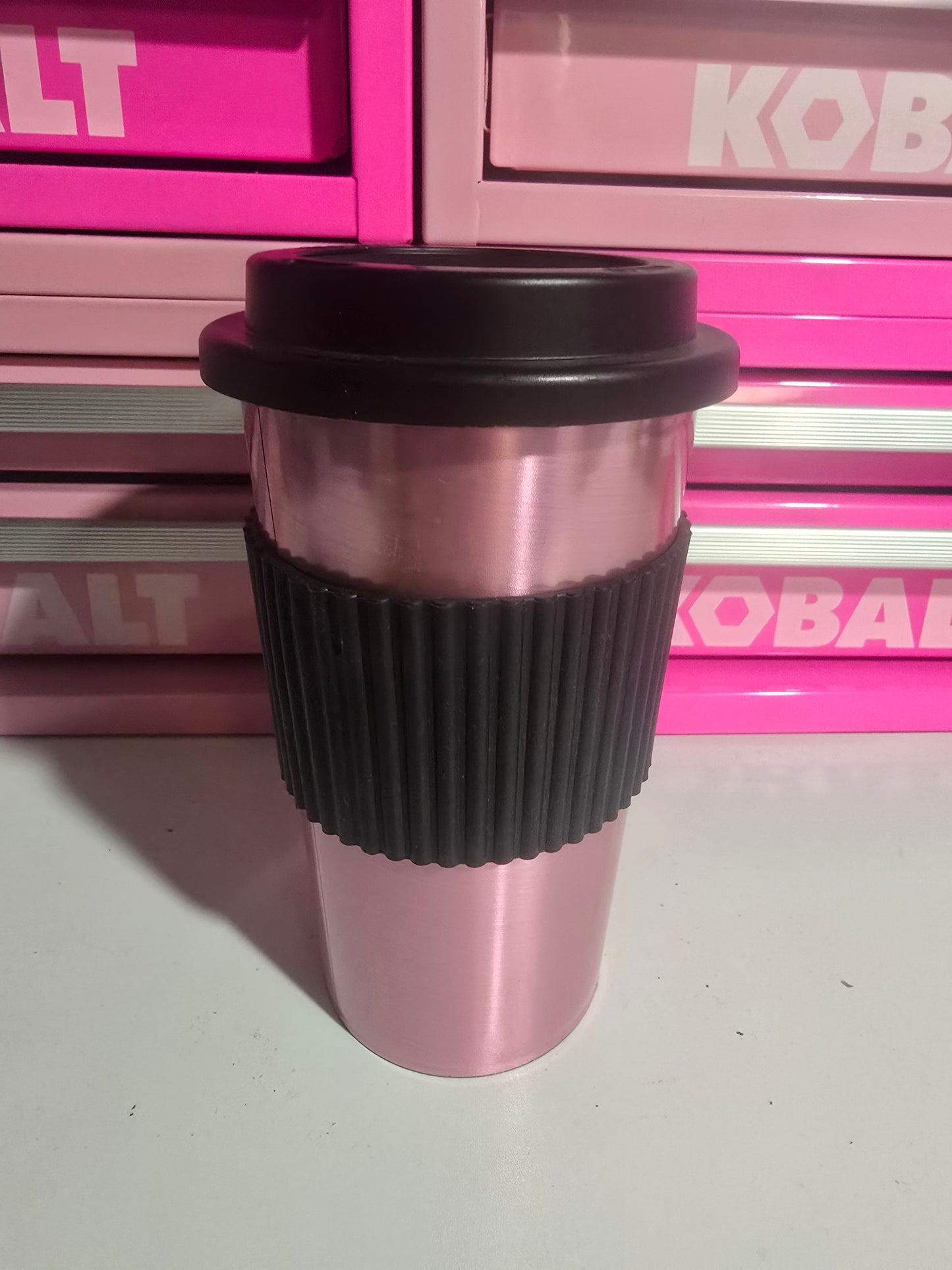 Metallic Pink Hot Cup