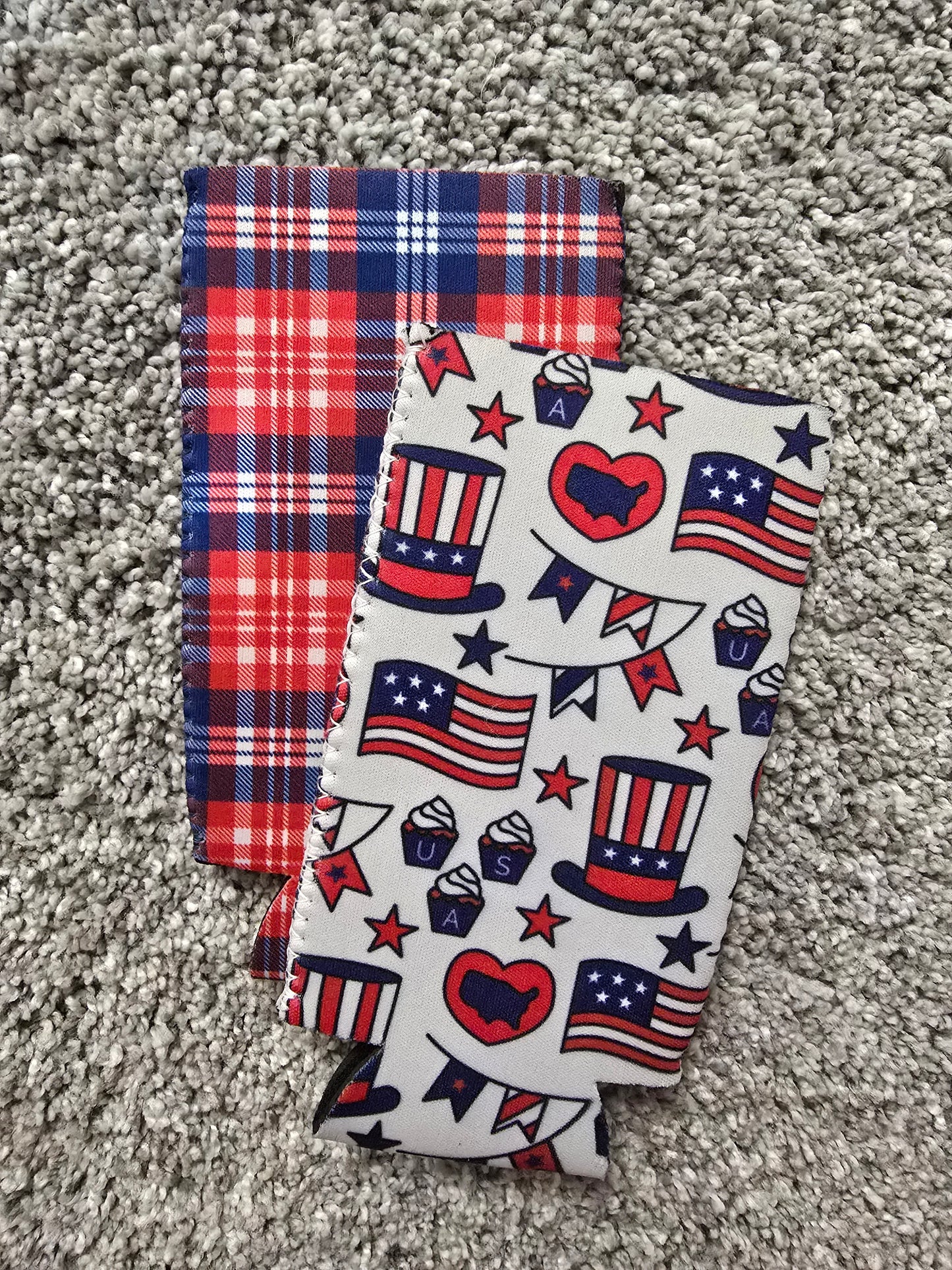 Slim Can Koozie Set, RWB 11