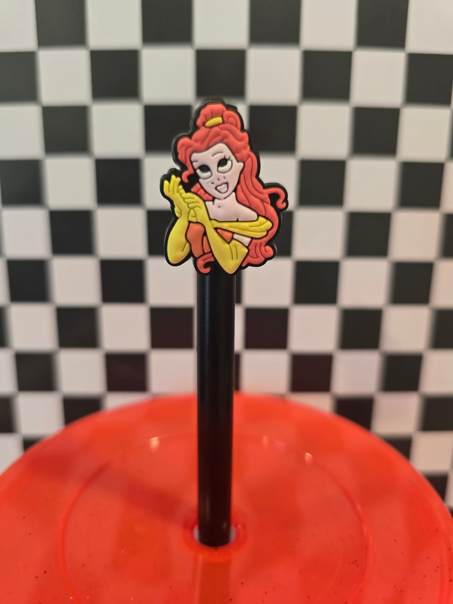Sleeping Beauty Straw Topper