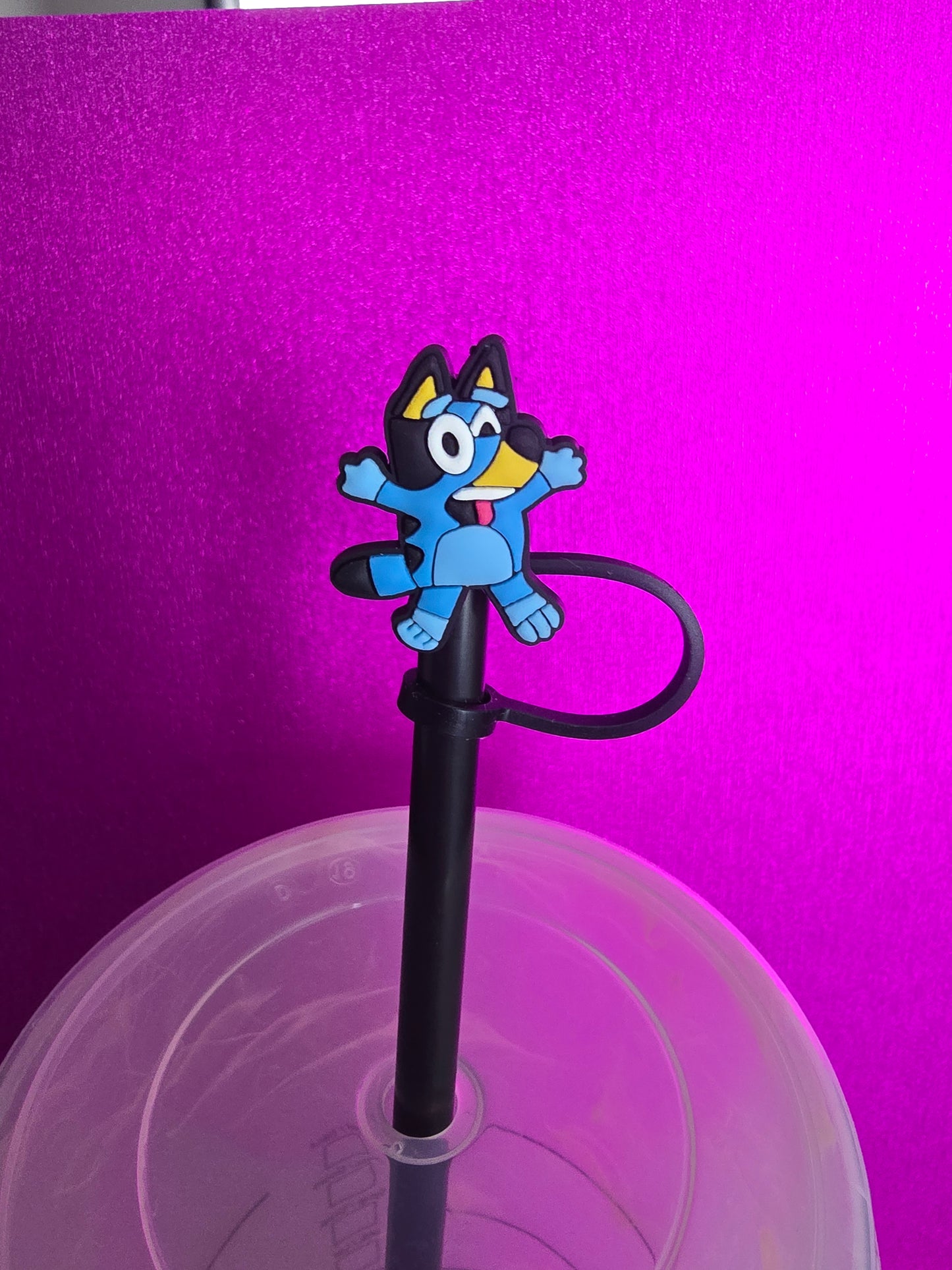 Bluey Straw Topper