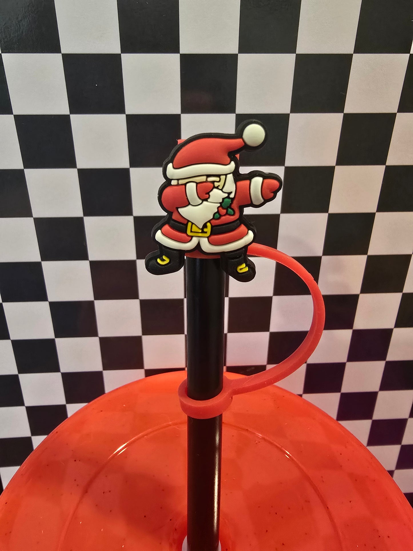 Dab Santa Straw Topper