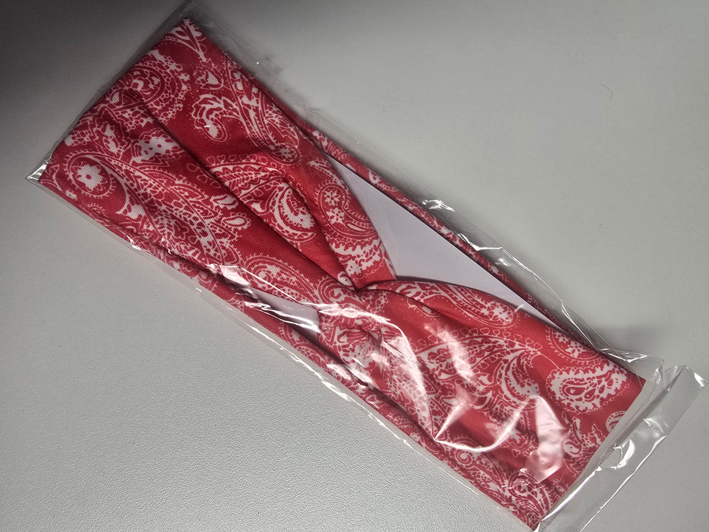 Red Bandana Headband