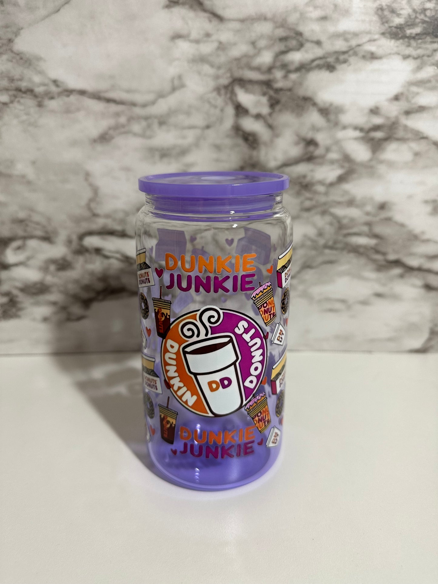 Dunkin’ Donuts Cup, Purple