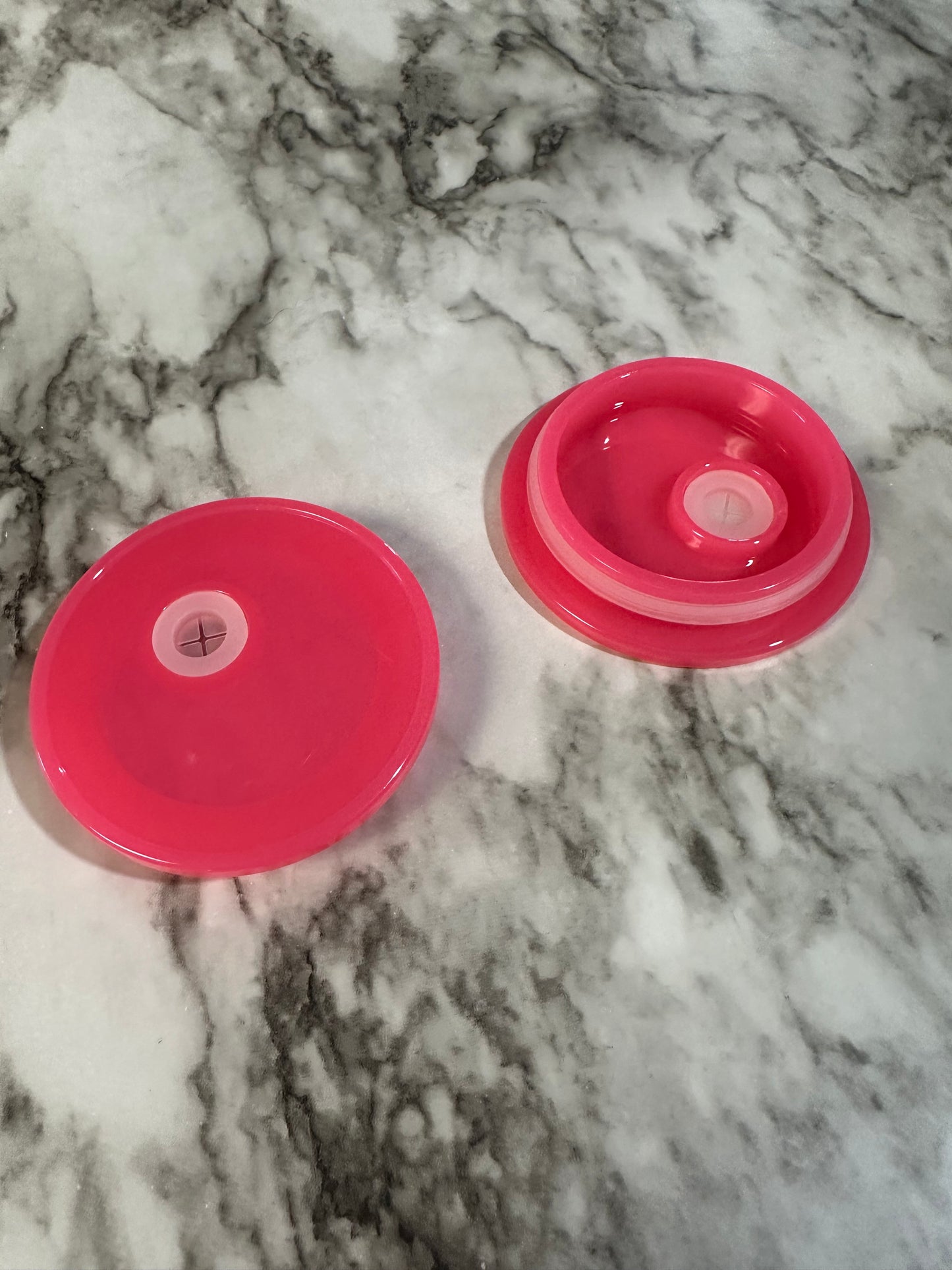 Solid Acrylic Libbey Lid, Pink