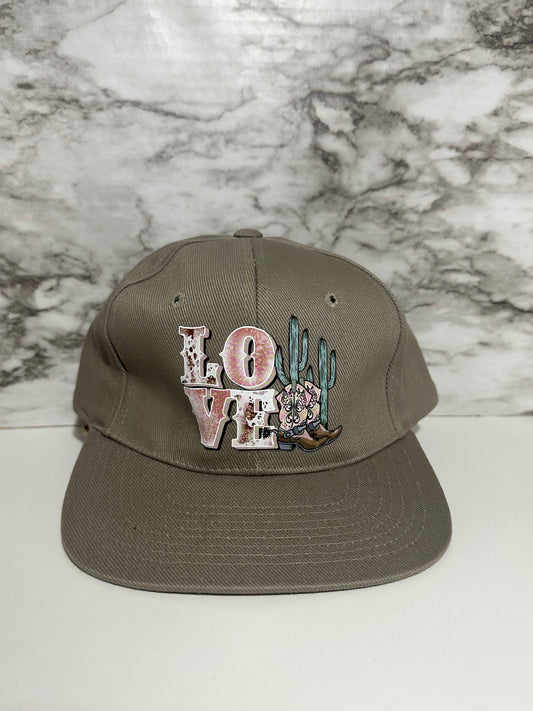 Vintage Cactus Love Hat