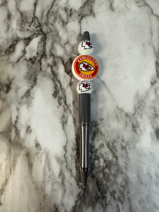 KC Football Pen, Gray