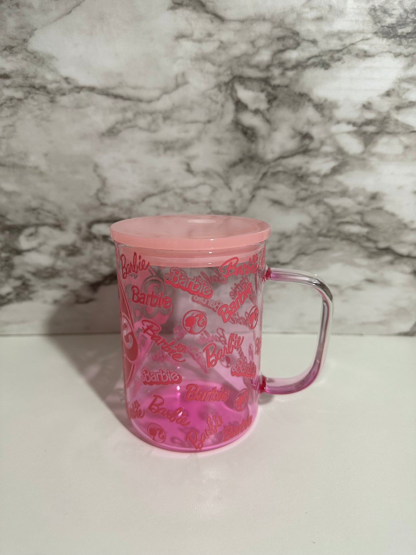 Barbie, Pink Mug Cup