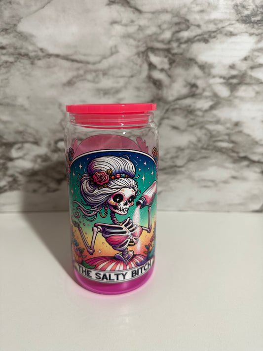 Tarot Card Cup, Pink Salty B