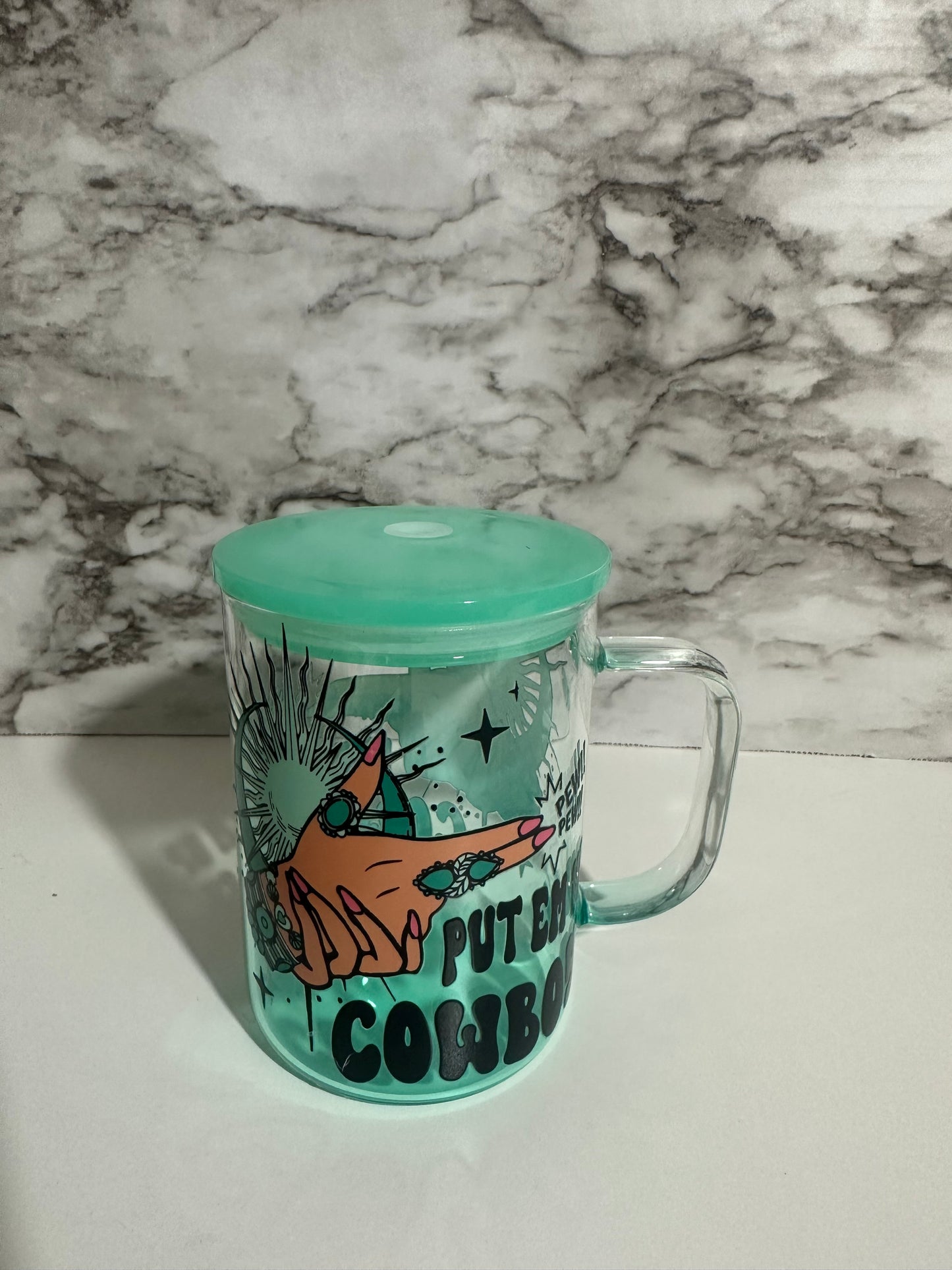 Gypsy Cowboy Mug Cup, Green