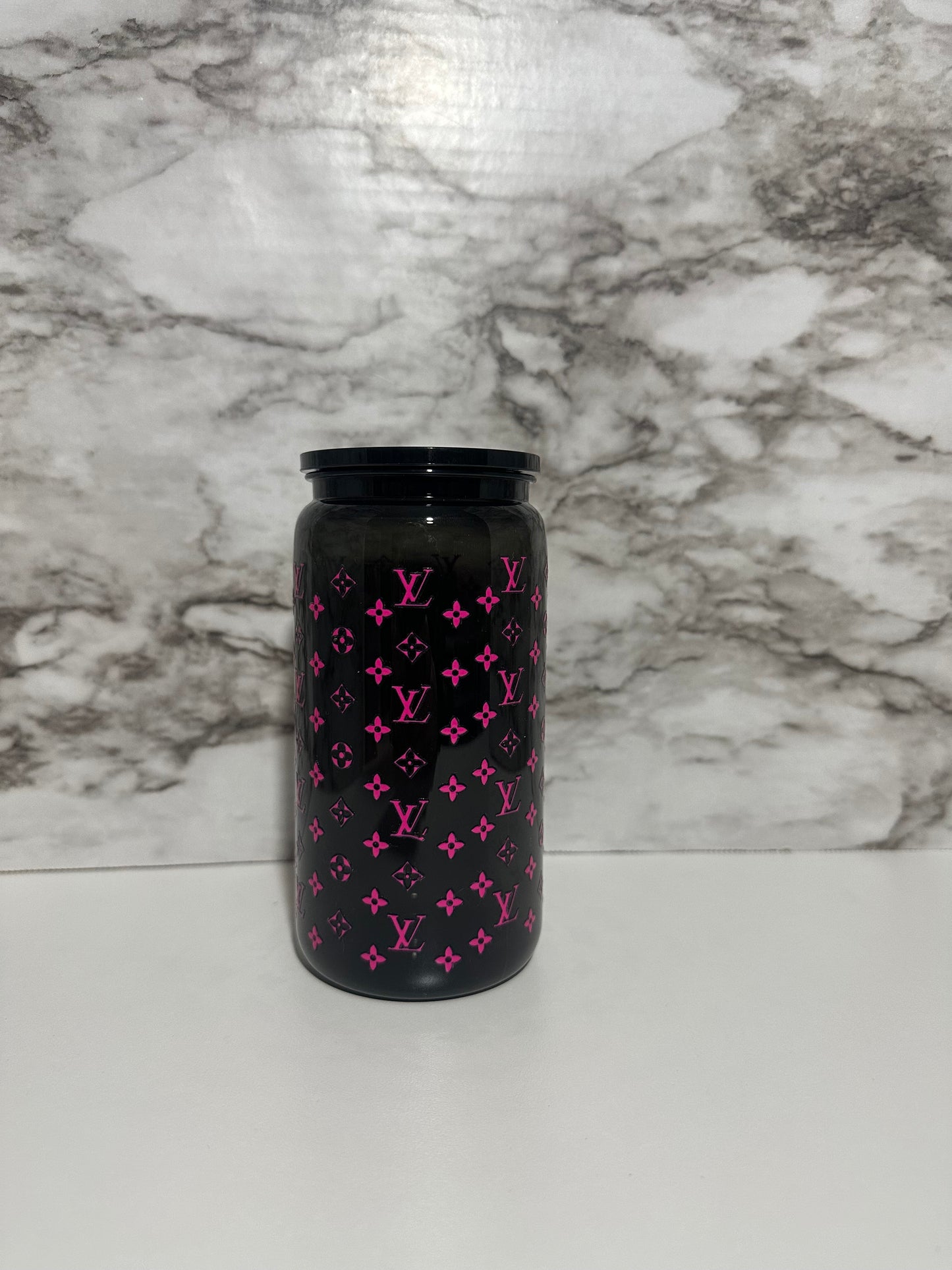 Luxury Cup, Pink and Black
