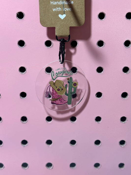 Cowgirls Acrylic Keychain