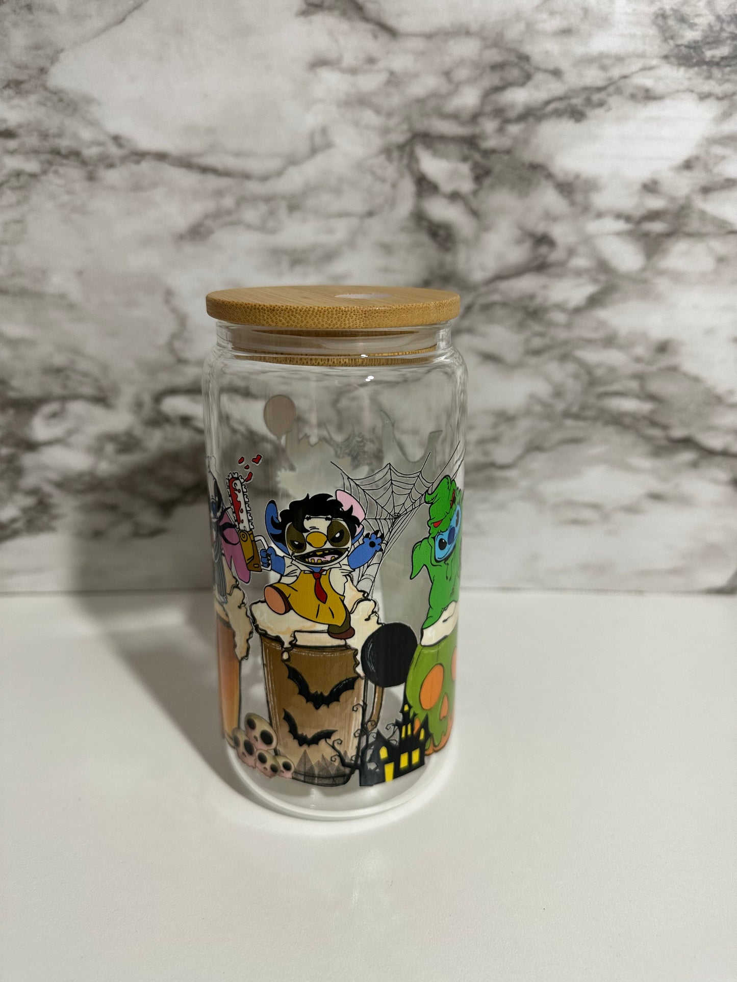 Stitch Spooky Coffee Cup