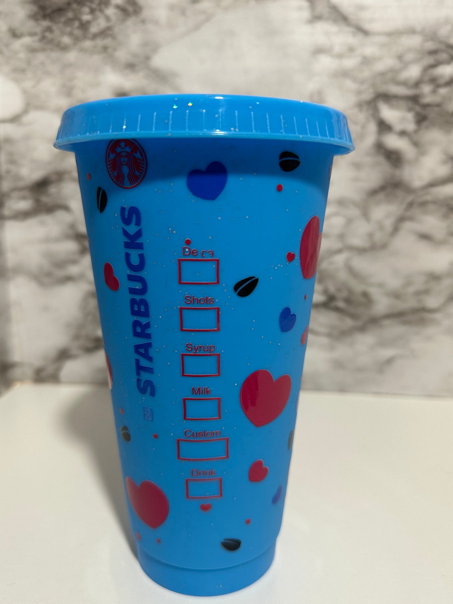 Stitch Love, Cup w Straw