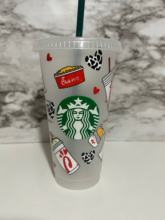 Chic Fil A Pls, Clear Cup