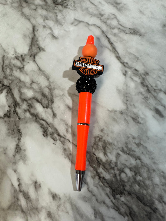 Harley Davidson Pen, Orange