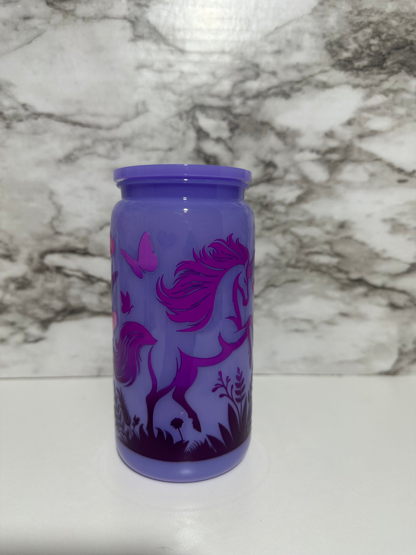 Horse & Butterfly Cup