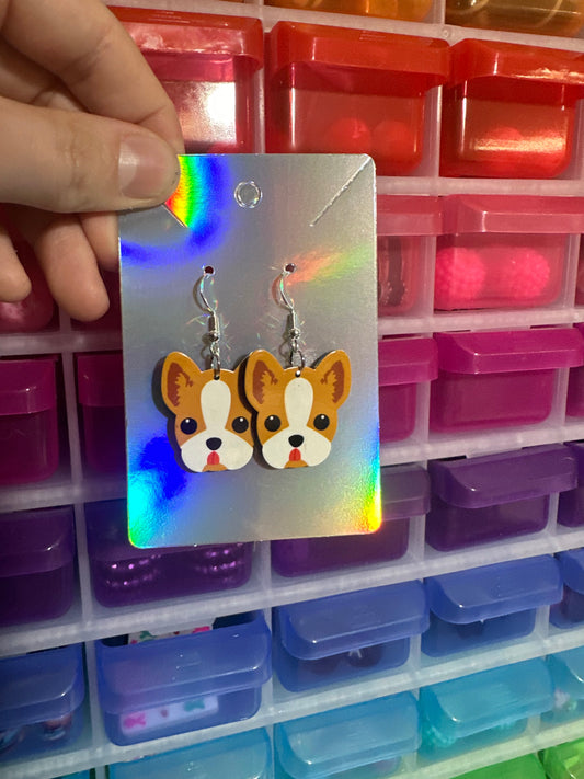 Frenchie earrings