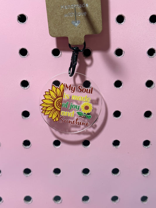 My Soul Acrylic Keychain
