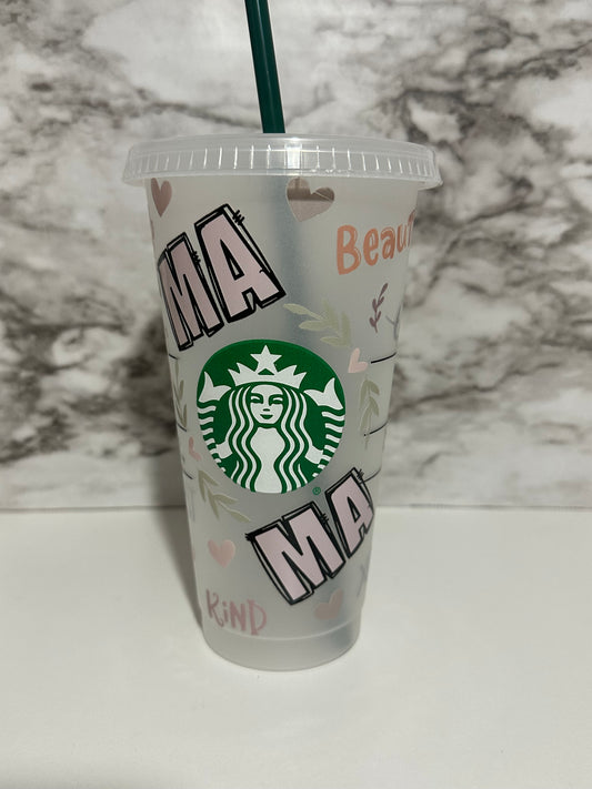 Mama Cup w Straw, Best Mama