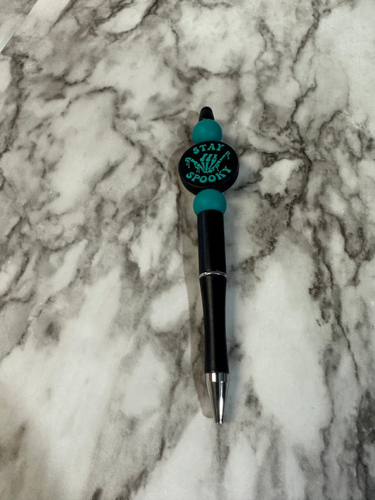 Stay Spooky Pen, Blue