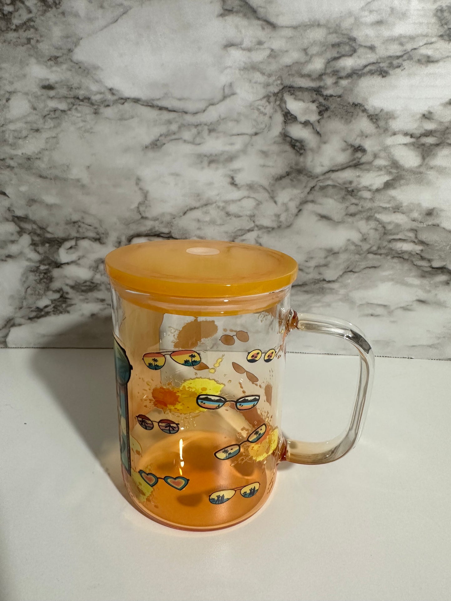 Beachy Vibes, Yellow Mug Cup