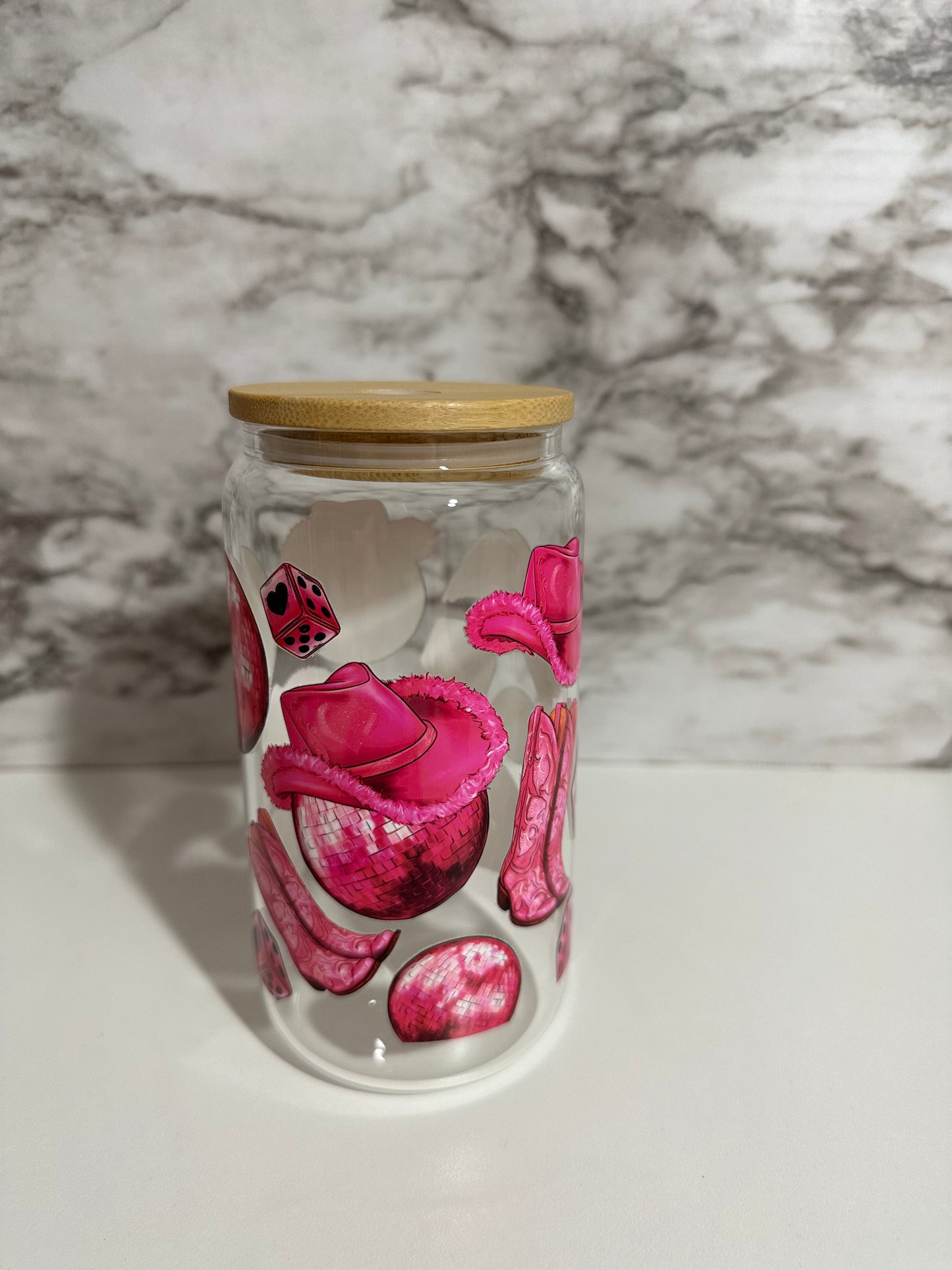 Disco Cowgirl Cup, Pink
