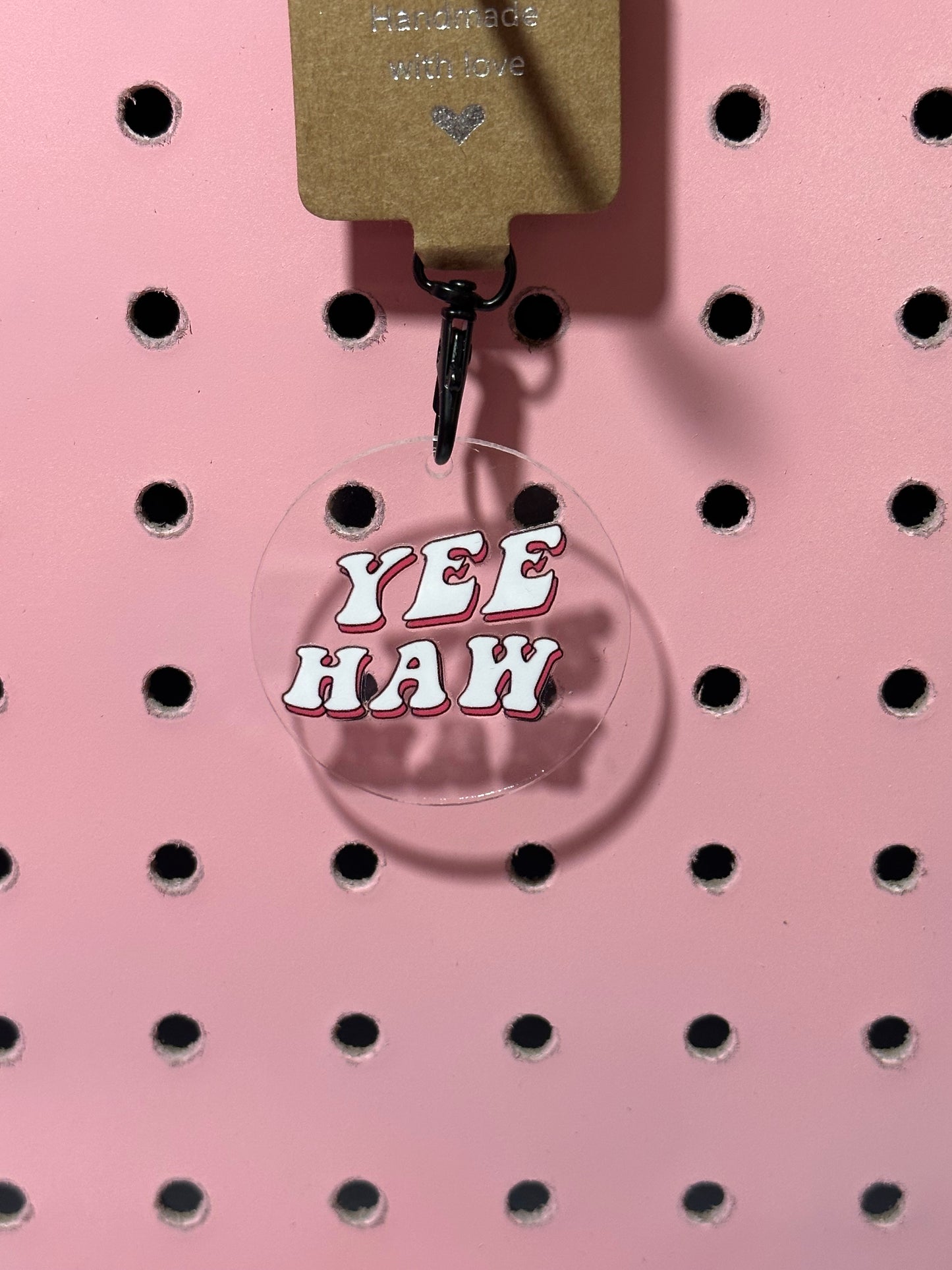 Yee Haw Acrylic Keychain
