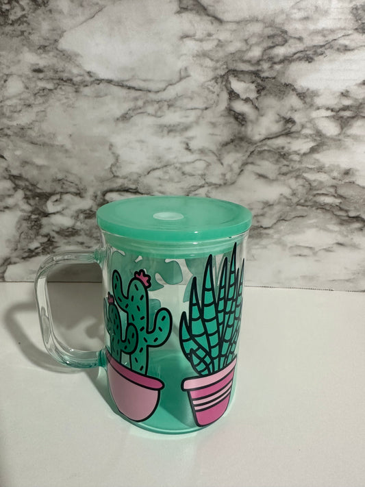Succelent Lover Mug Cup, Green