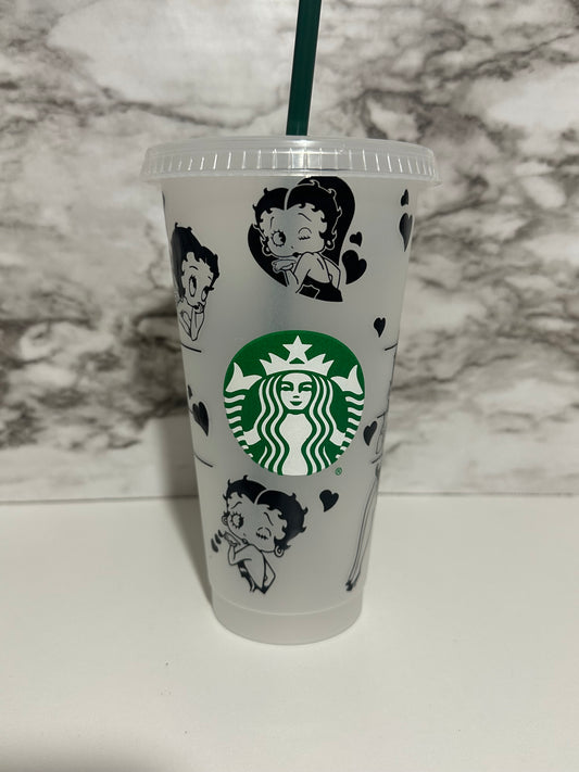 Betty Boop, Cup w Straw