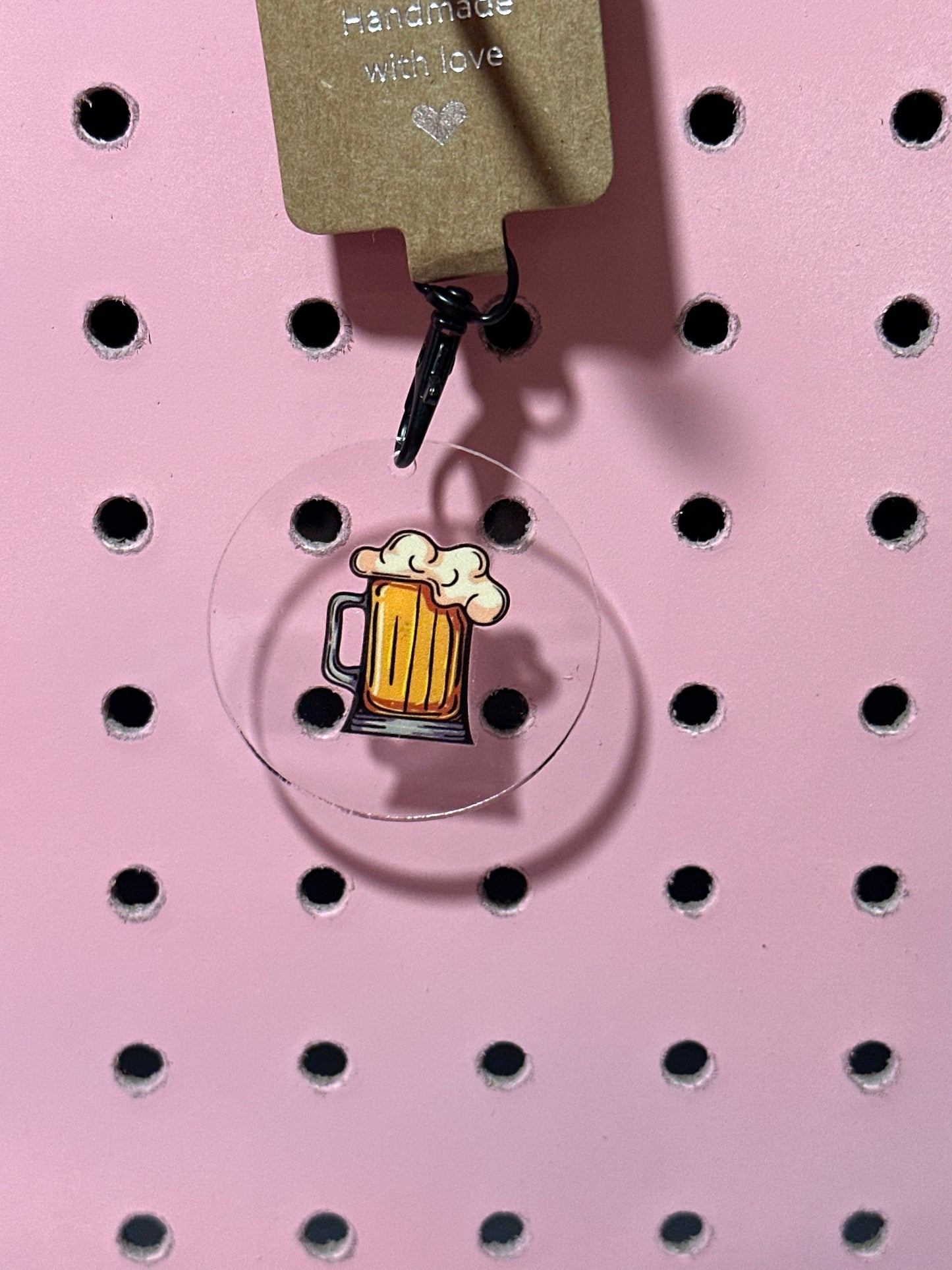 Beer Mug Acrylic Keychain