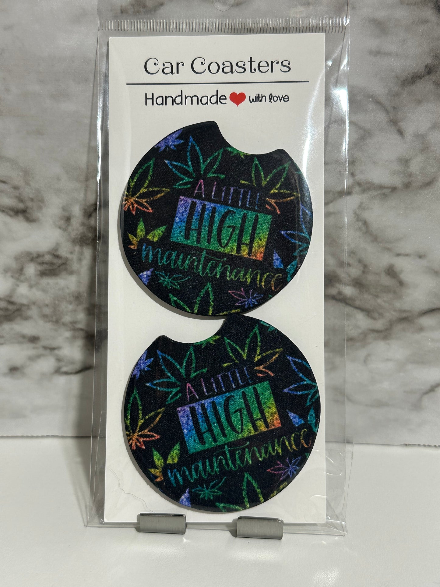 High, Leafy Maintenance Car Coasters
