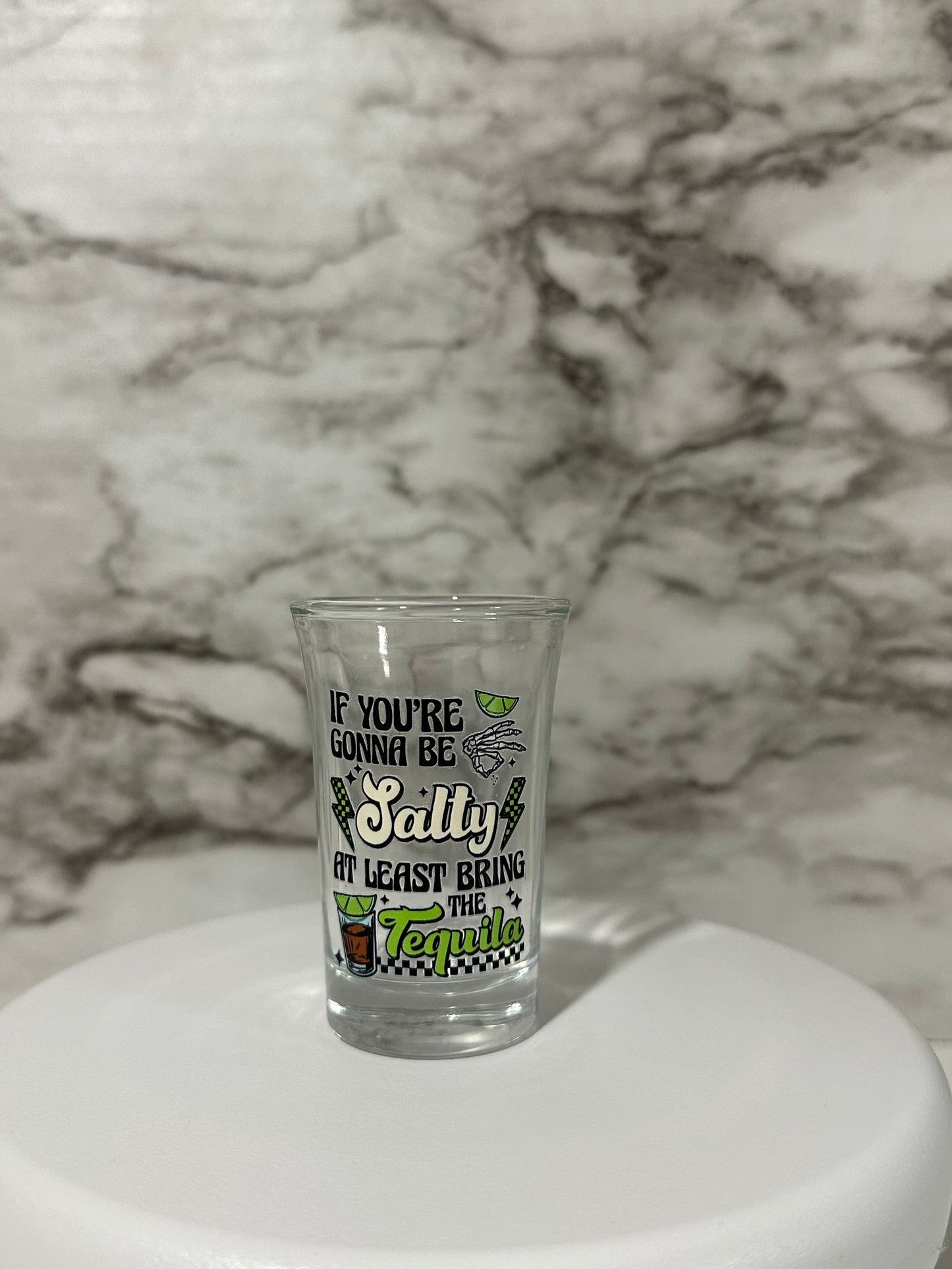 Salty Tequila Shot Glass