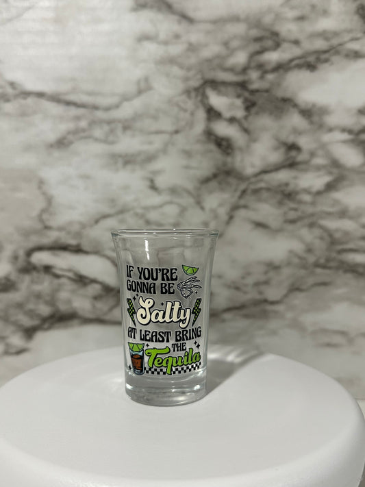 Salty Tequila Shot Glass
